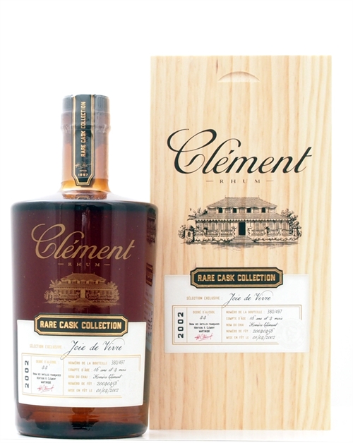 Clement Rare Cask Collection Joie de Vivre Single Cask Martinique Rom 50 cl 44%