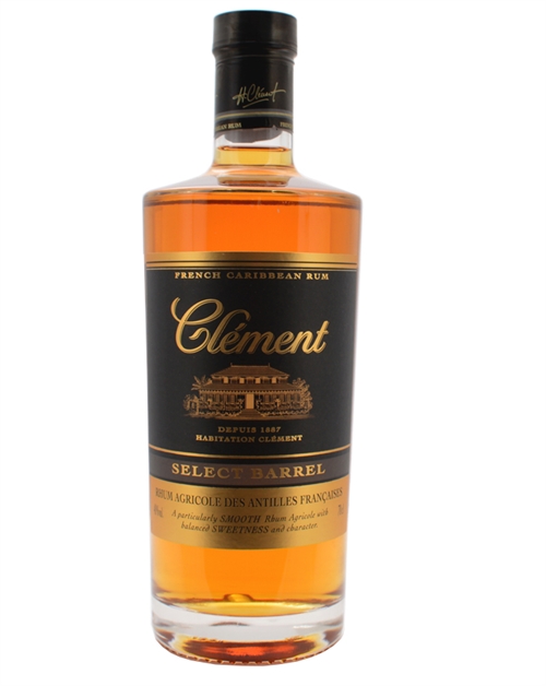 Clement Rhum Vieux Agricole Select Barrel Martinique Rom 70 cl 40%