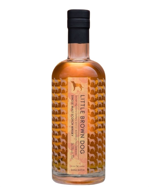 Clynelish 2011 Little Brown Dog 14 år Secret Highland Distillery Malt Whisky 56,5%