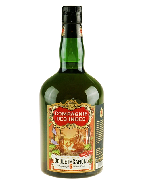 Compagnie des Indes Boulet de Canon No. 6 Ex-peated Whisky Barrels Rom 70 cl 46%
