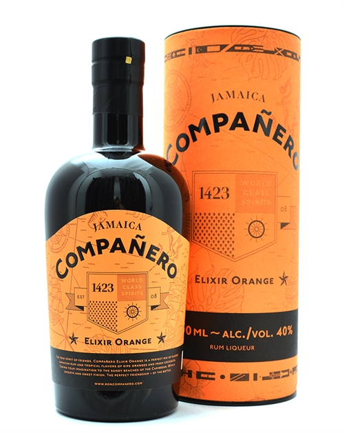 Companero Elixir Orange Jamaica Romlikør 70 cl 40%
