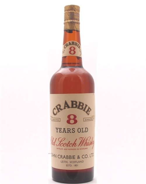 Crabbie 8 års Blended Old Skotsk Whisky Uden Æske 43 procent alkohol og 70 centiliter