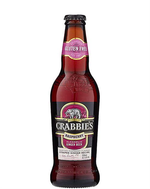 Crabbies Raspberry / Hindbær Ginger Beer 