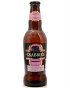 Crabbies Rhubarb / Rabarber Ginger Beer 33 cl 4%