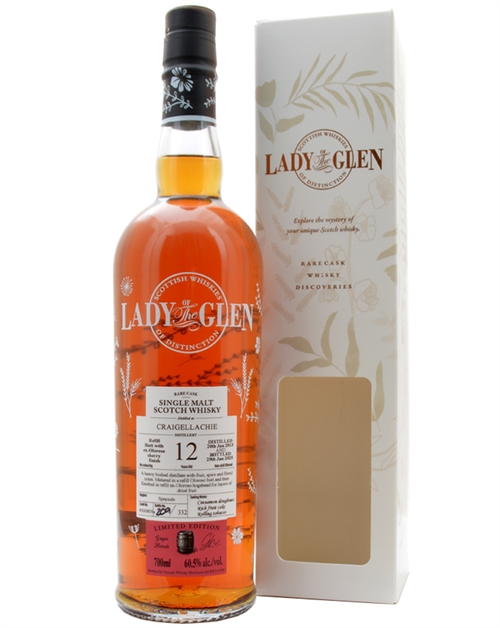 Craigellachie 2013/2025 Lady of the Glen 12 år Single Speyside Malt Whisky 60,5%