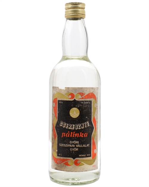 Cseresznye Palinka Kirsebærbrændevin 50 cl 40% Vintage Flaske #6
