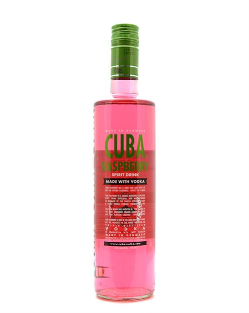 Cuba Raspberry Flavored Vodka 70 cl