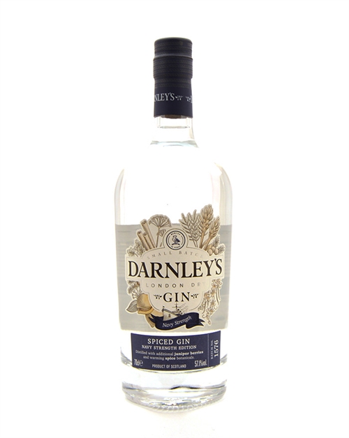 Darnleys Navy Strength Spiced Gin Premium London Dry Gin 57,1%