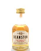 Deanston 12 år MINIATURE Old Version Single Highland Malt Scotch Whisky 5 cl 40%