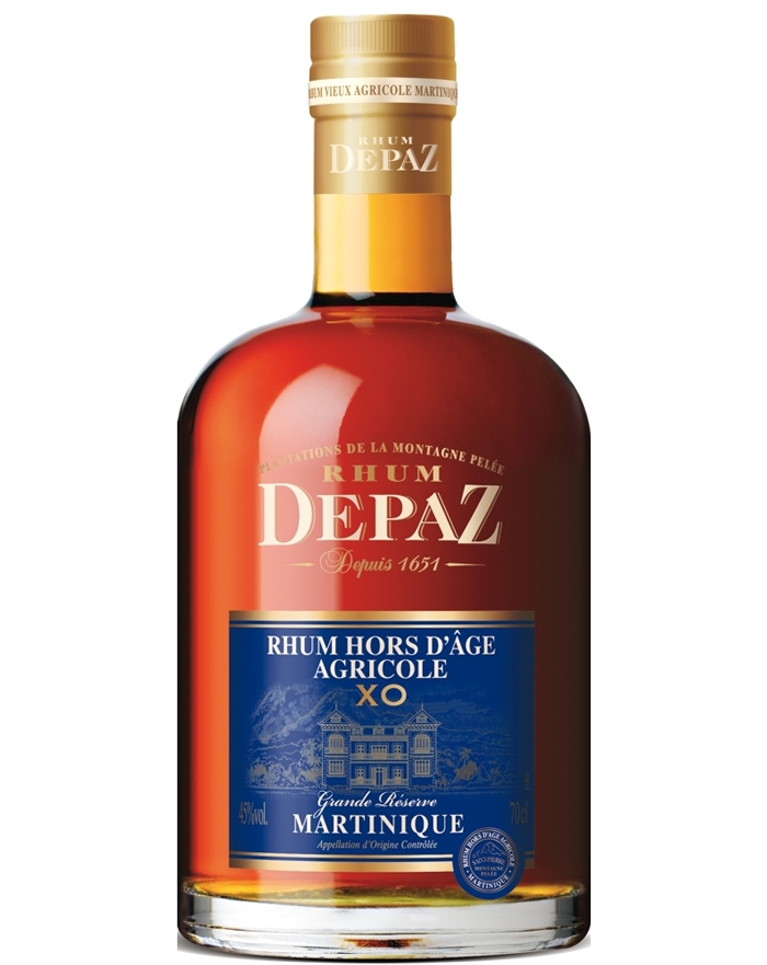 Depaz Rhum Hors D'age XO Agricole Martinique Rom 45