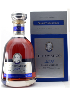 Diplomatico Single Vintage 2008 Sherry Cask Finish Venezuela Rom 70 cl 43%
