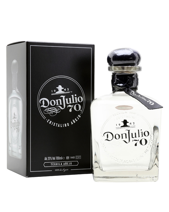 Prøv Don Julio 70 Cristalino Anejo Tequila Mexico 70 cl 35