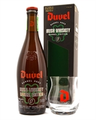 Duvel Gavesæt m. glas Barrel Aged Batch No 7 Irish Whiskey Barrel Edition Øl 75 cl 11,5%