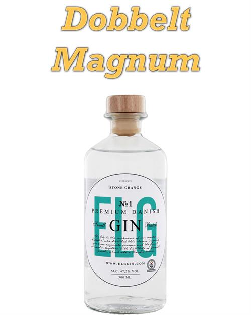 ELG Gin No 1 Premium Danish Gin Small Batch Dobbelt Magnum 3 Liter 47,2%