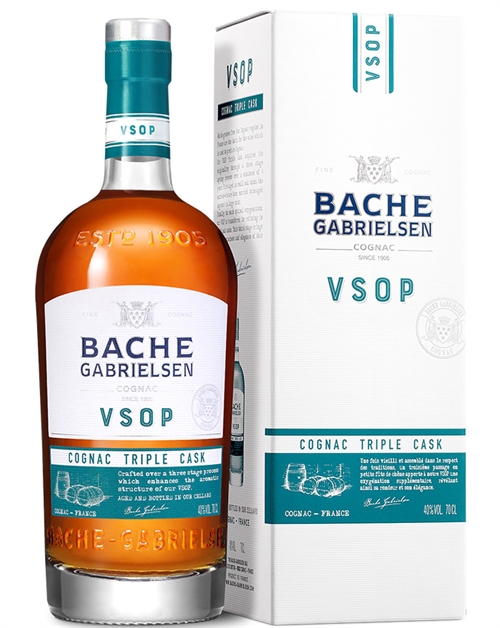 Bache Gabrielsen VSOP Triple Cask Fransk Cognac 70 cl 40%