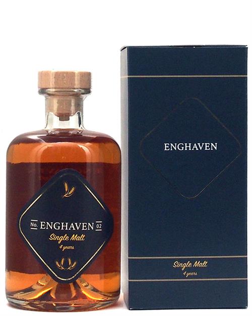 Enghaven no 2 Single Malt Whisky Dansk Whisky 45% 