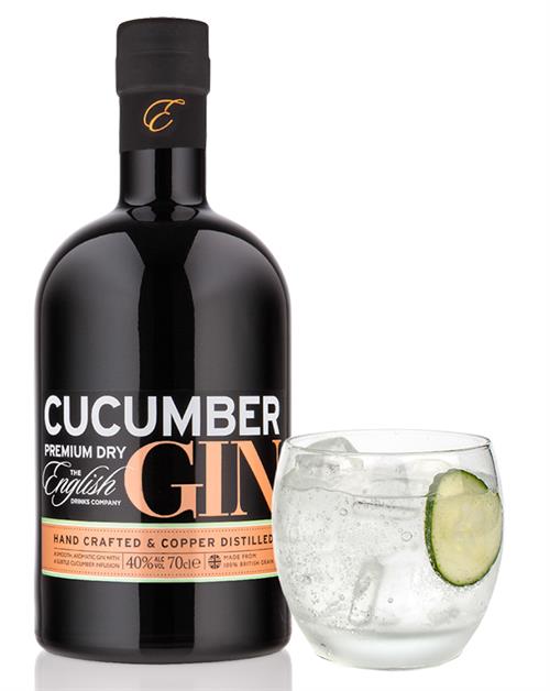 English Drinks Company Cucumber Gin 70 cl 40%