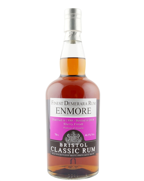 Enmore 1988/2018 30 år Sherry Finish Bristol Classic Guyana Rom 46,5%