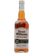 Evan Williams White Label Bottled-In-Bond 100 Proof Kentucky Straight Bourbon Whiskey 70 cl 50%