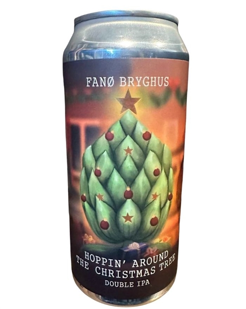 Fanø Bryghus Julebryg Hoppin’ Around the Christmas Tree Double IPA Juleøl Dåse 50 cl 7,8% 