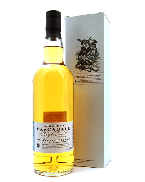 Fascadale 14 år Highland Park Adelphi Batch 10 Single Highland Malt Scotch Whisky 70 cl 46%
