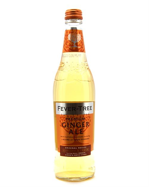 Fever-Tree Premium Ginger Ale x 8 stk - Perfekt til Gin og Tonic 50 cl