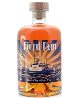 Fjord Rom 8 år Dansk Molasse Rom Enghaven Destilleri 50 cl 48%