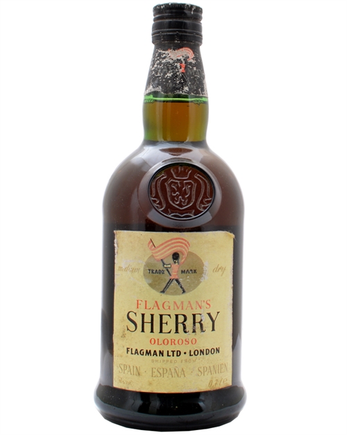 Flagmans Sherry Oloroso Medium Dry 70 cl 18% Vintage Flaske #14