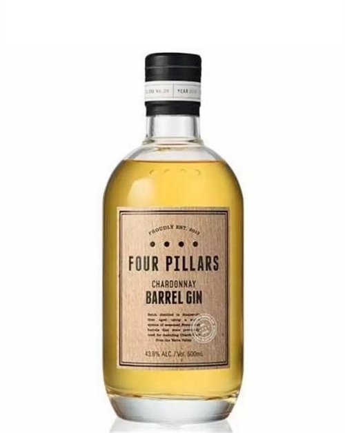 Four Pillars Chardonnay Barrel 2019 Gin 43,8 procent alkohol og 50 centiliter