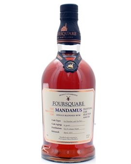 Foursquare Mandamus 16 år Single Blended Barbados Rom 57%