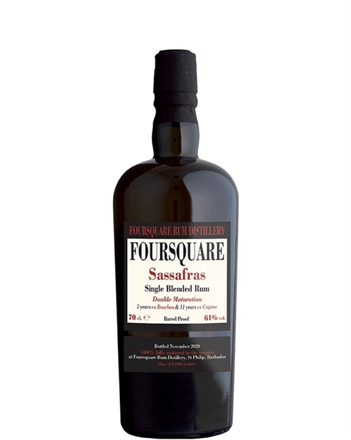 Foursquare Sassafras 14 år Single Blended Rom Barbados 61%