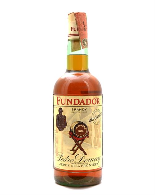 Fundador Old Version Pedro Domecq Spansk Brandy 70 cl 38,5%