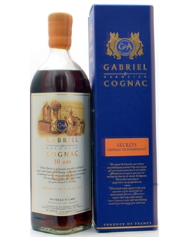 Gabriel & Associes 30 år Chateau Des Plassons Pierre Ferrand Fransk Cognac 70 cl