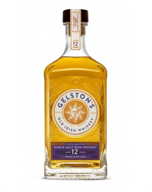 Gelstons 12 år Port Cask Finish Single Malt Irish Whiskey