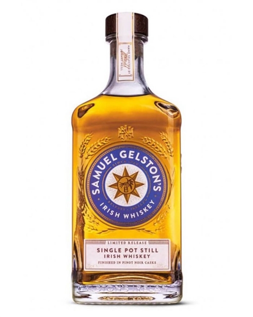 Gelstons Pinot Noir Cask Finish Limited Release Single Pot Still Irish Whiskey