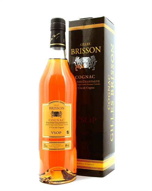 Gilles Brisson Grande Champagne VSOP 1er Cru de Fransk Cognac 70 cl 40%