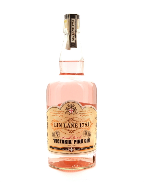 Gin Lane 1751 Small Batch Victoria Pink Gin 70 cl 40-alc
