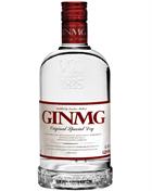 Gin MG Dry Gin indeholder 70 centiliter med 40 procent alkohol