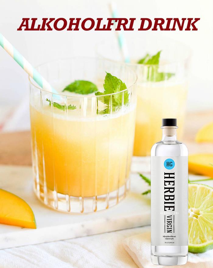 Lav den perfekte alkoholfrie Cocktail Gin Hass Virgin