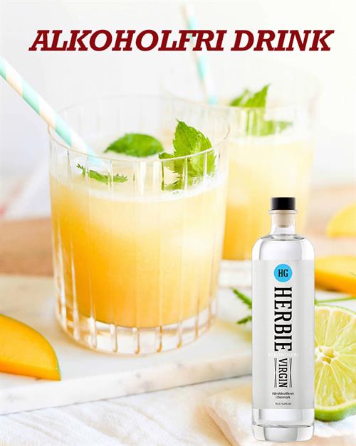 Lav den perfekte alkoholfrie Cocktail Gin Hass Virgin