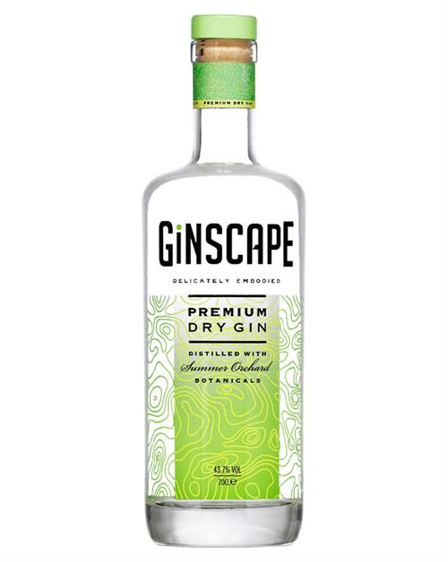 Ginscape Summer Orchard Gin Premium Dry London Gin fra England