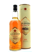 Glen Deveron 12 år Macduff Old Version 1985 Single Highland Malt Scotch Whisky 100 cl 43%