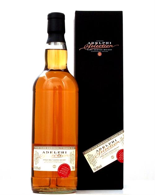 Glen Garioch 2011/2019 Adelphi 7 år Single Highland Malt Whisky 70 cl 56,8%