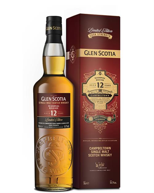 Glen Scotia 12 år Cask Strength Seasonal Release Campbeltown Single Malt Whisky 54,7%
