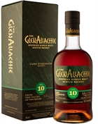 GlenAllachie 10 år Cask Strength Batch 9 Single Speyside Malt Scotch Whisky 58,1%