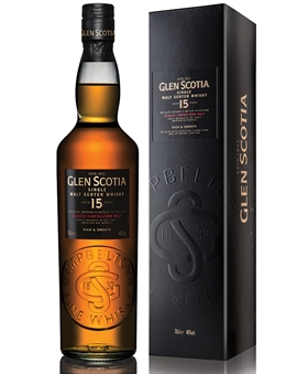 Glen Scotia 15 år Old Version Campbeltown Single Malt Whisky 46%