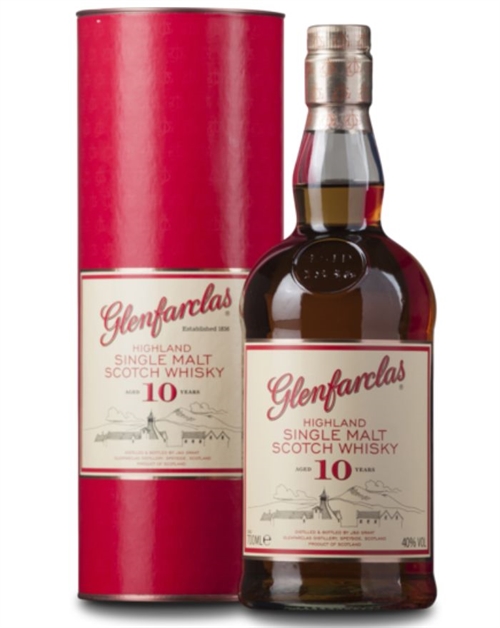 Glenfarclas 10 år Single Speyside Malt Whisky 40%