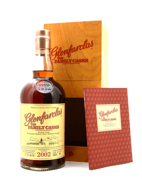 Glenfarclas 2002/2018 The Family Casks 16 år Single Highland Malt Scotch Whisky 57,8%