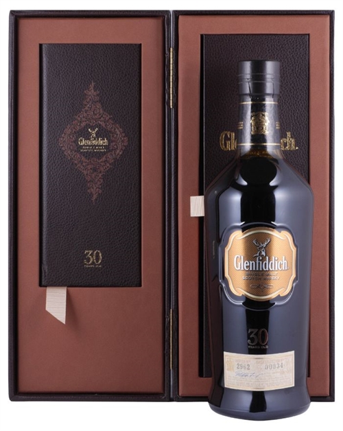 Glenfiddich 30 år Cask Selection NO 0034 Single Speyside Malt Whisky 43%