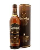 Glenfiddich 18 år Batch No. 3241 Single Malt Scotch Whisky 40%